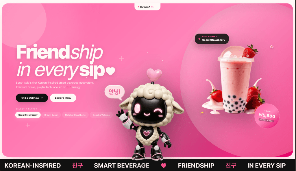 BOBABA Smart Beverage Ecosystem
